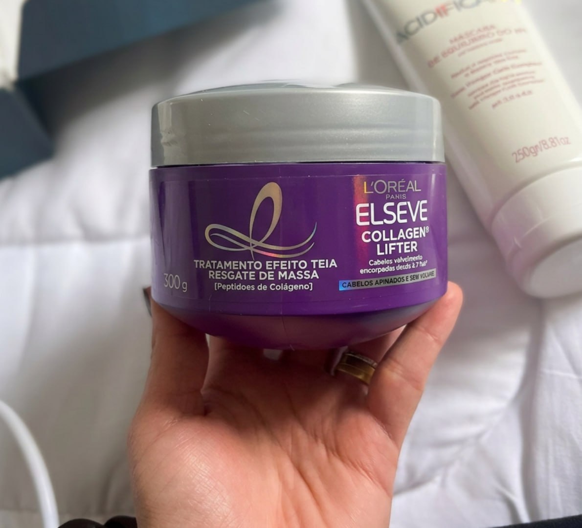✅ Máscara de Tratamento Condicionante Elseve Collagen Lifter, 300g