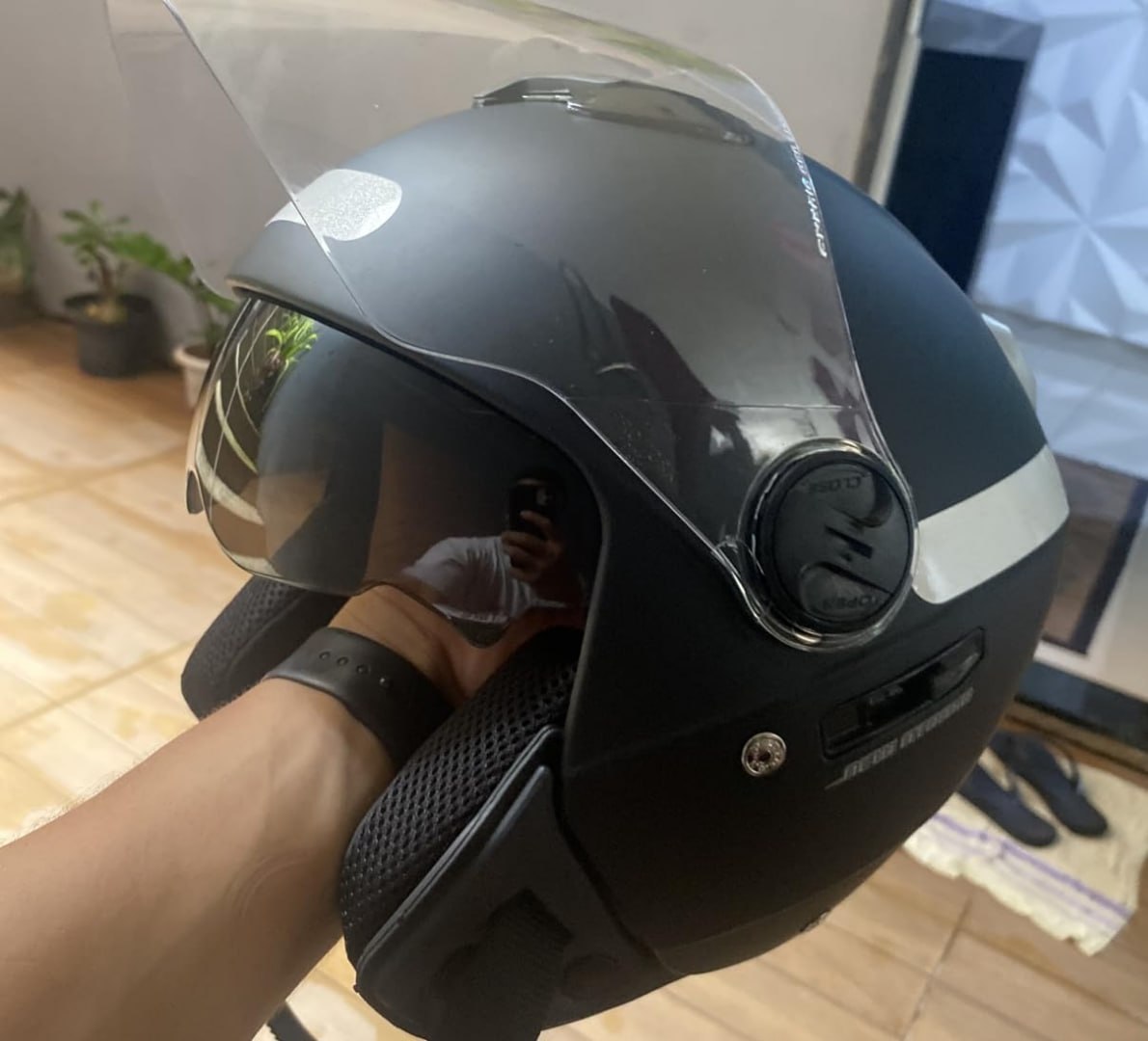 🏍 Capacete Pro Tork New Atomic Solid Fosco 60 PTF