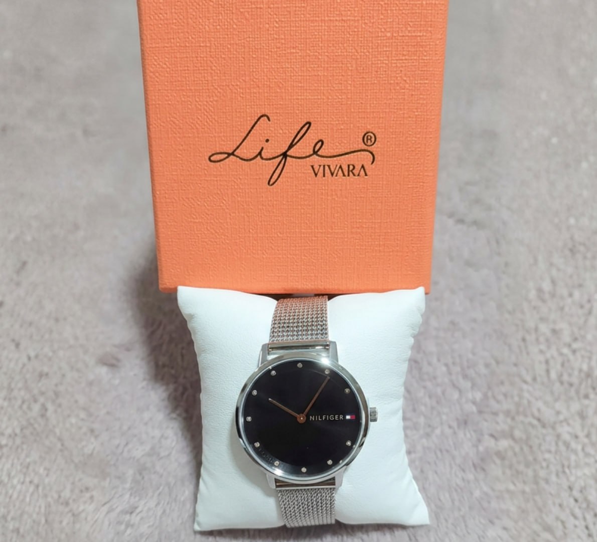 ⌚️ Relógio Tommy Hilfiger Pippa em Aço Prateado