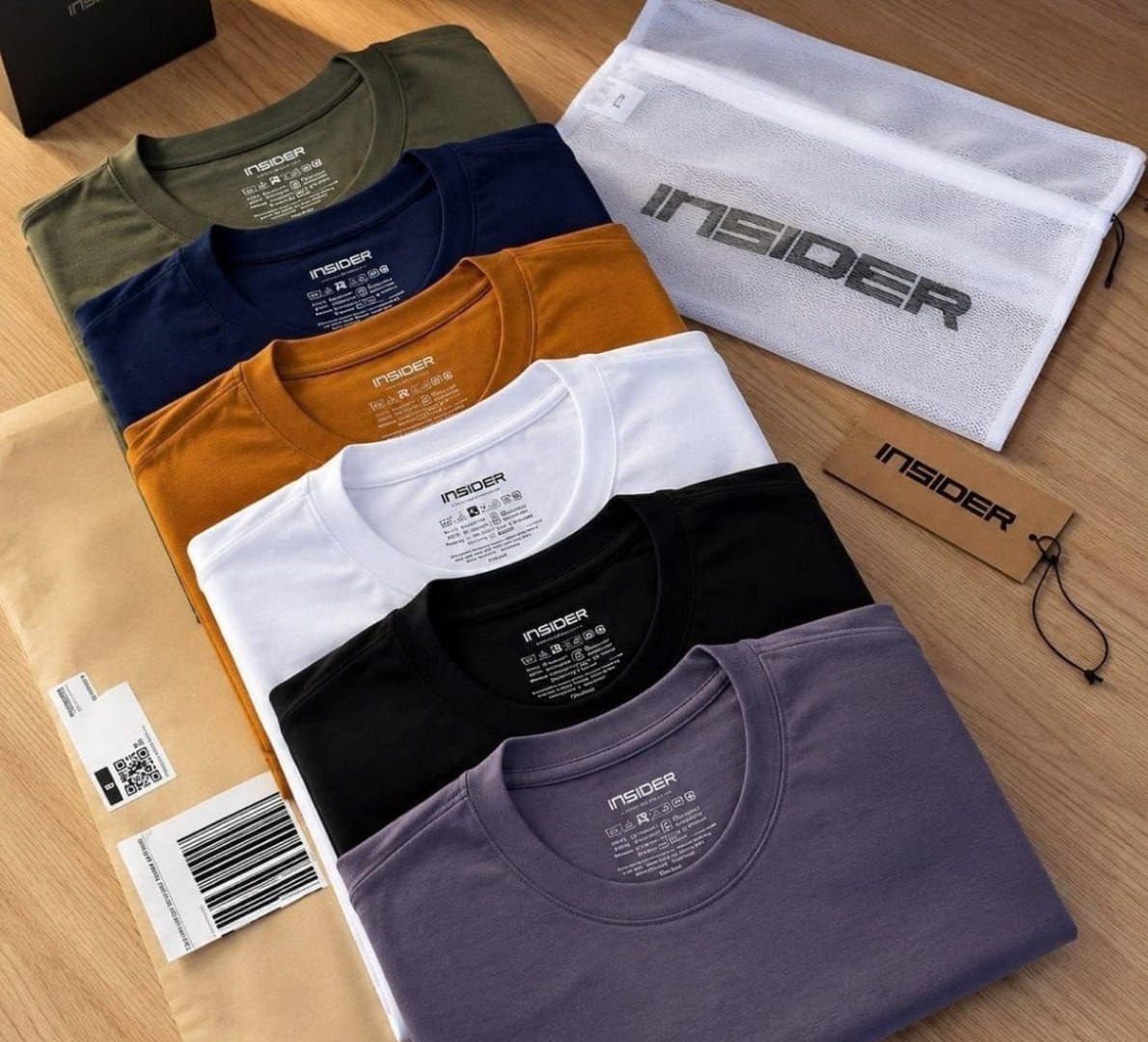 👕 Camiseta Daily T-shirt Insider (4 cores)