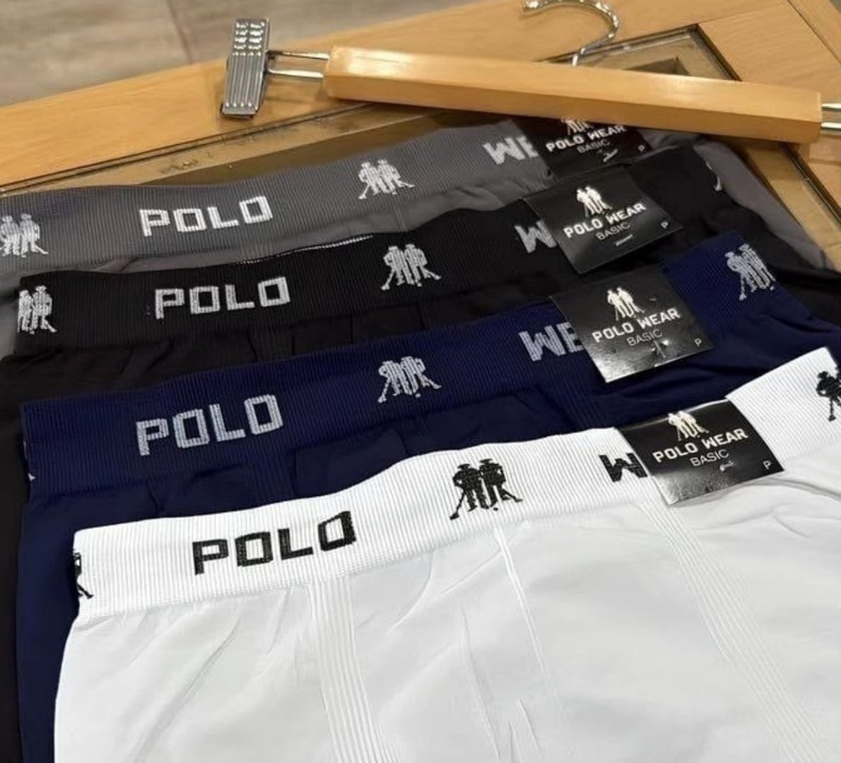 🩲 Kit 10 Cuecas Boxer Microfibra Polo Wear