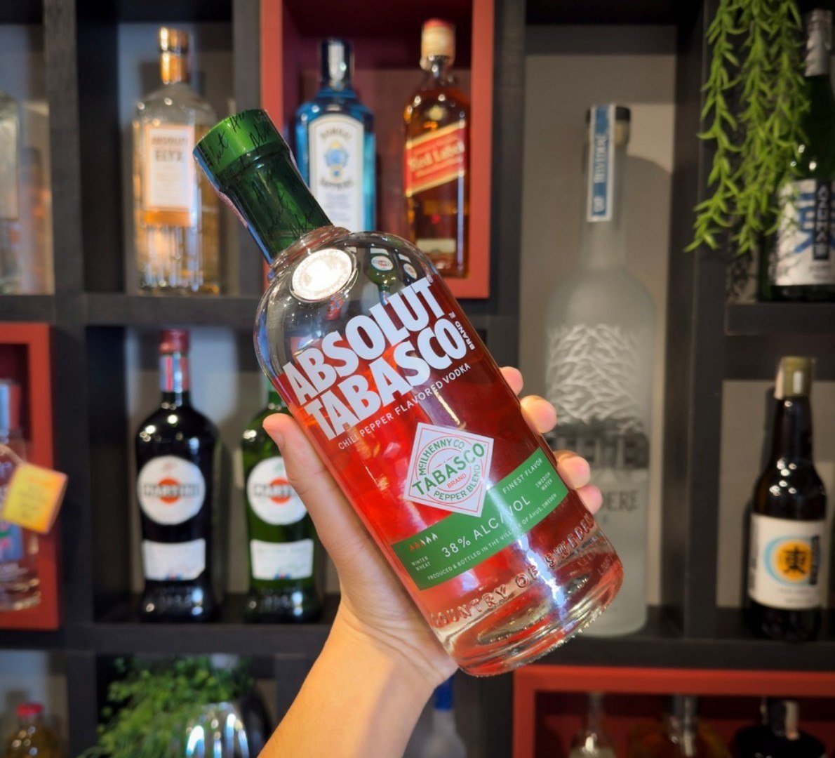 🍹 Vodka Absolut Tabasco 750ml