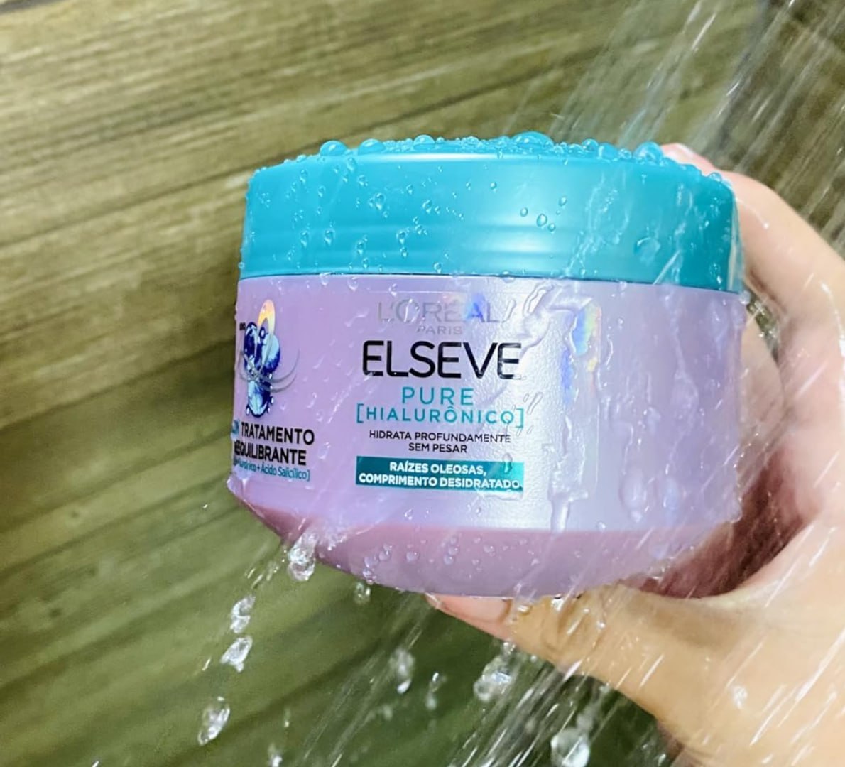 🧴 Creme de Tratamento L'Oréal Elseve Pure Hialurônico 300g