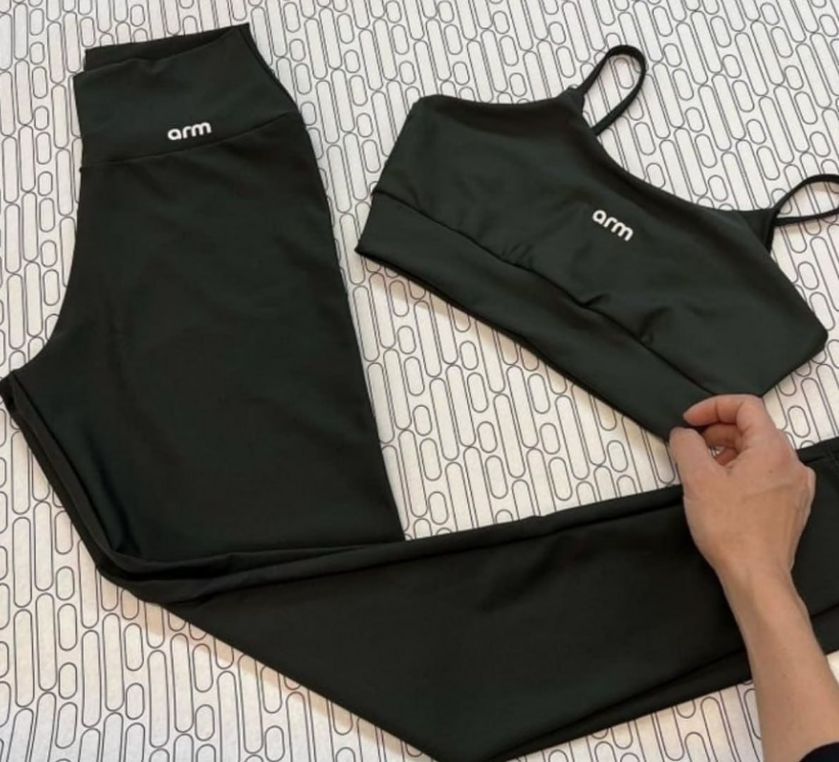 💪 Conjunto Feminino Fitness Top e Legging, Arm