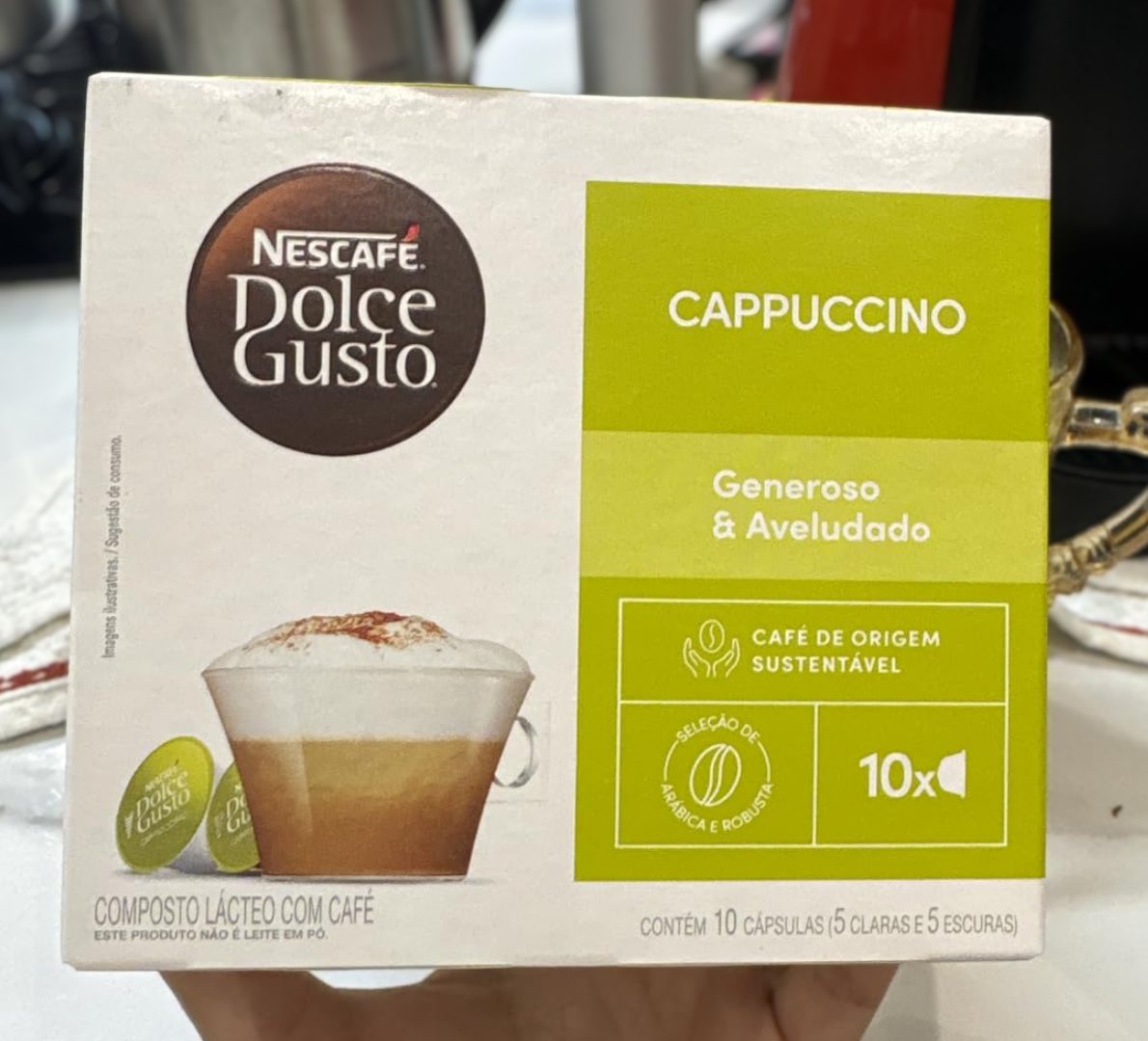 ☕️ Nescafé Dolce Gusto Cappuccino 10 Cápsulas