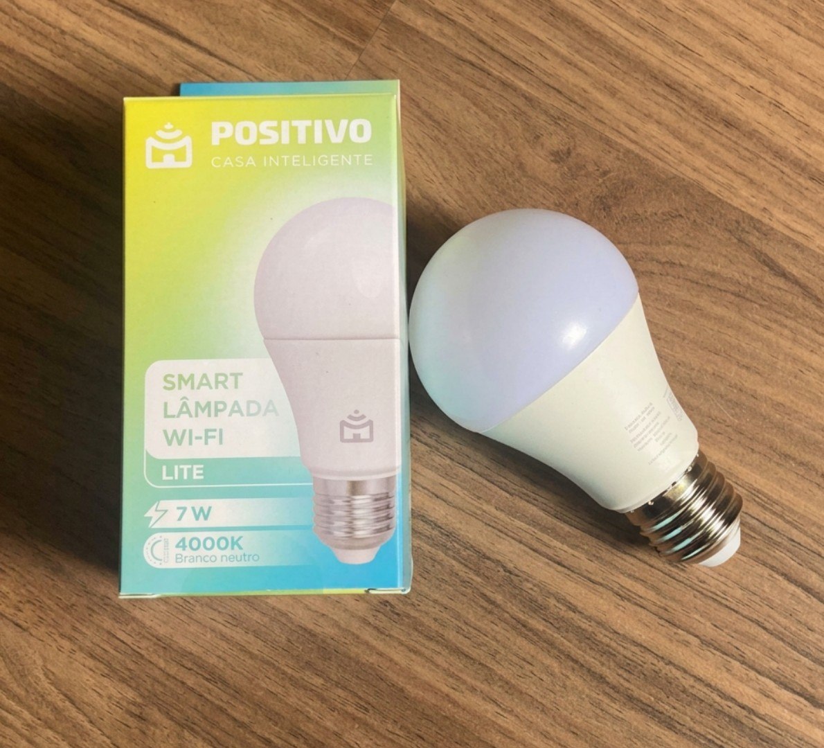 💡 Smart Lâmpada Wi-Fi Positivo Casa Inteligente 9W