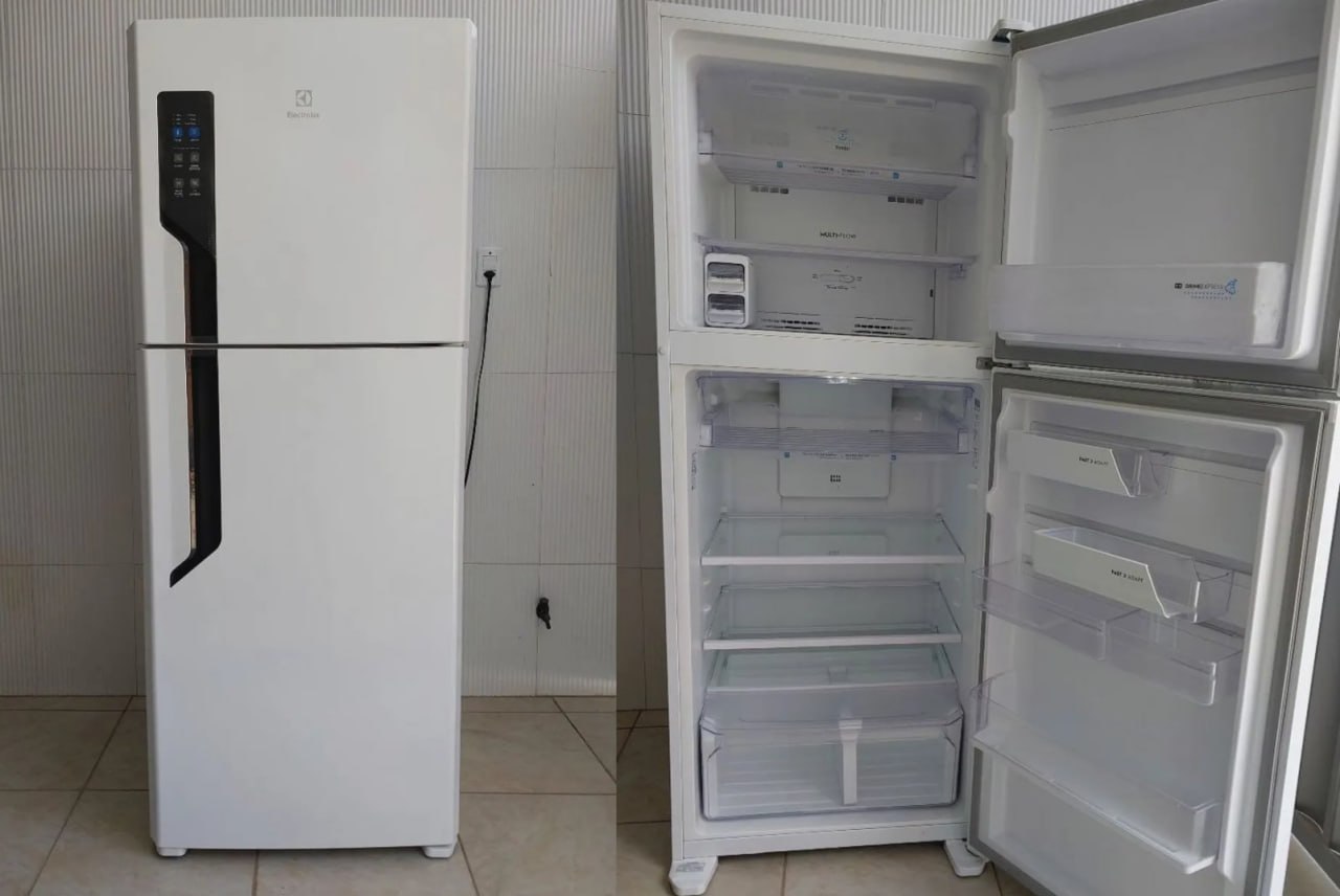 🧊 Geladeira Electrolux Frost Free 431L Efficient AutoSense 127v