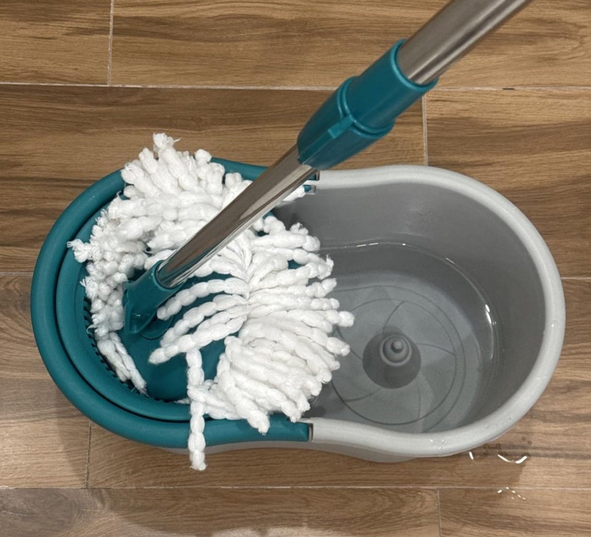 ✅ Flash Limp Mop Giratório Fit, Balde 8L