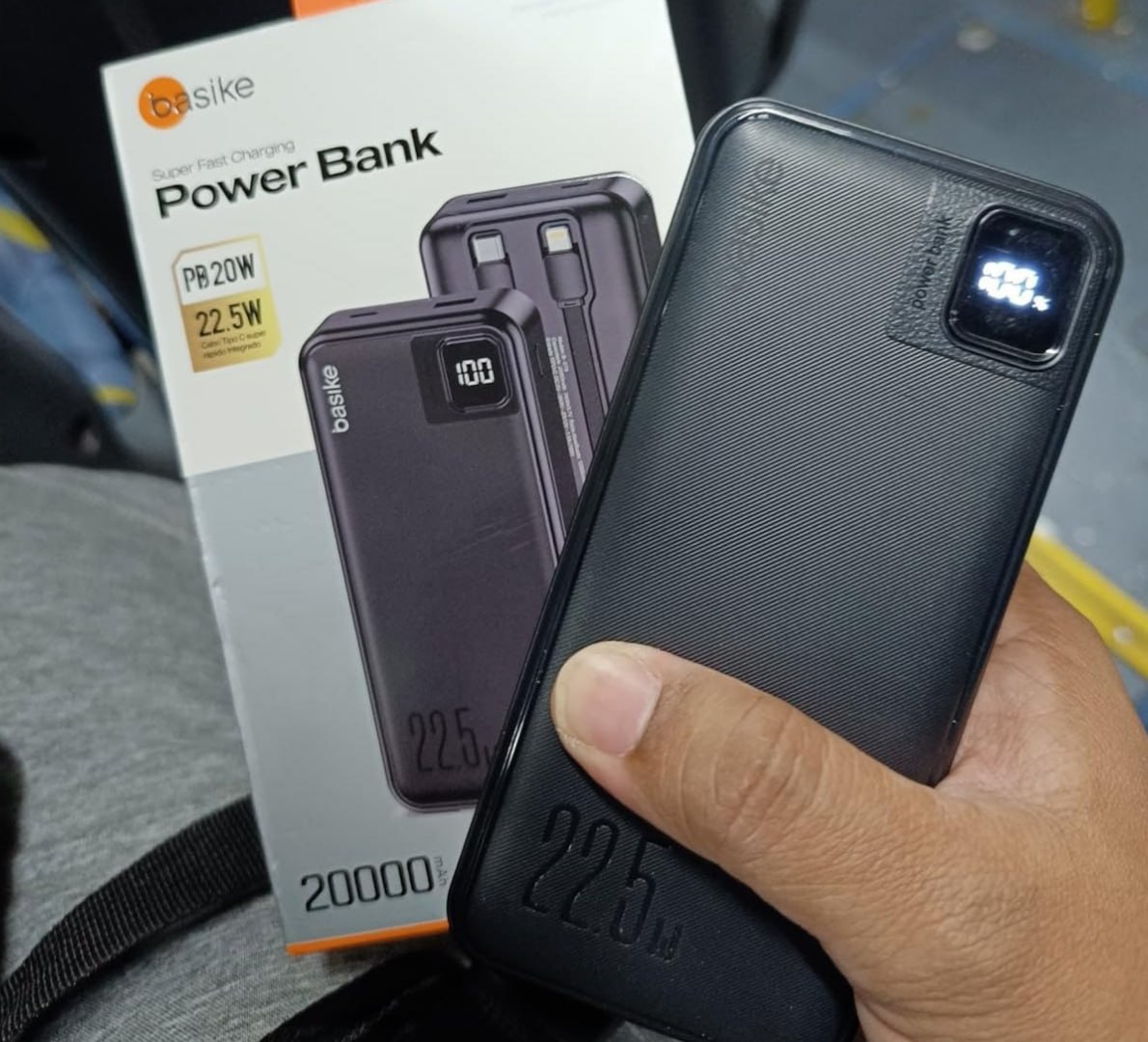 ⚡️ Power Bank Basike 20.000mAh 22.5W
