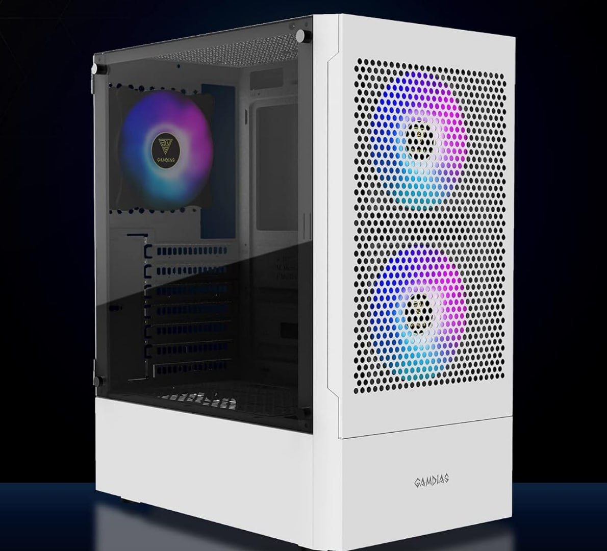 ✅ Gabinete Gamdias Talos E3 Mesh com 3 Fans aRGB