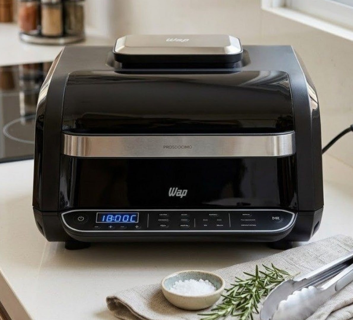 ♨️ Air Fryer 8 em 1 WAP Barbecue Heat 127V