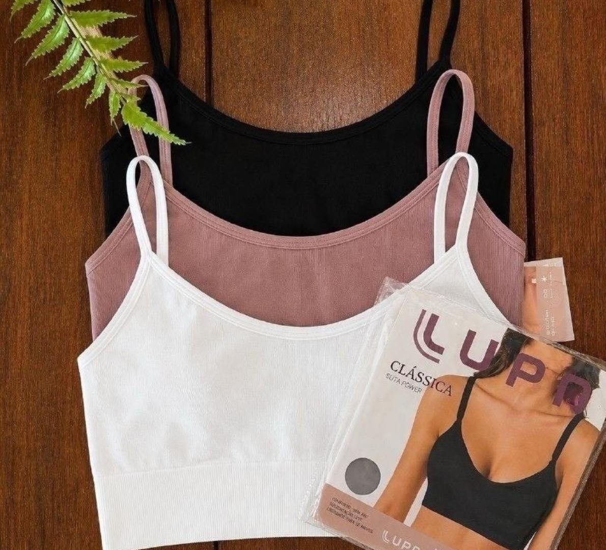 🐺 Top Lupo Loba Fitness Confortável (Em cores)