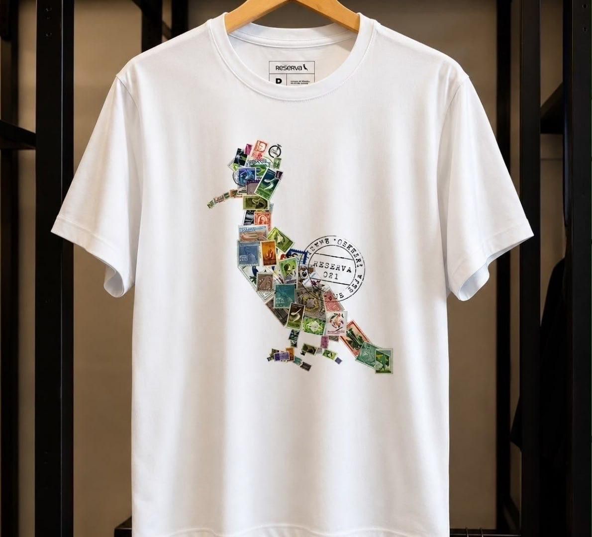 🐦 Camiseta Algodão Pica Pau Selo Reserva