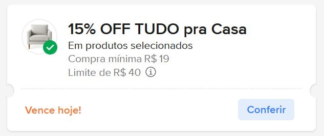 🚨 CUPOM ML ITENS PARA CASA 🚨