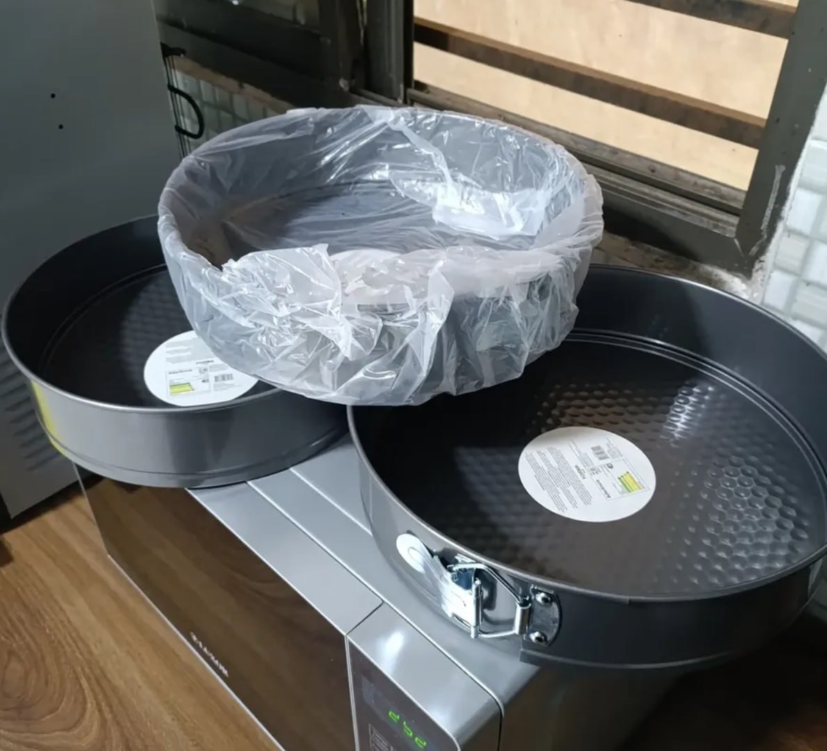 ✅ Kit 3 Formas Antiaderente com Fundo Removível