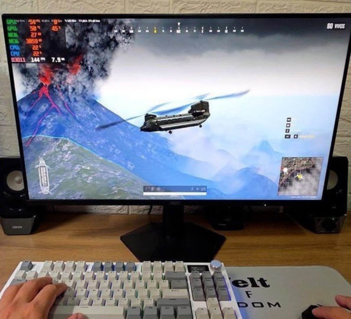 🖥 Monitor Gamer AOC AGON G42 24" 200Hz 0,3ms IPS
