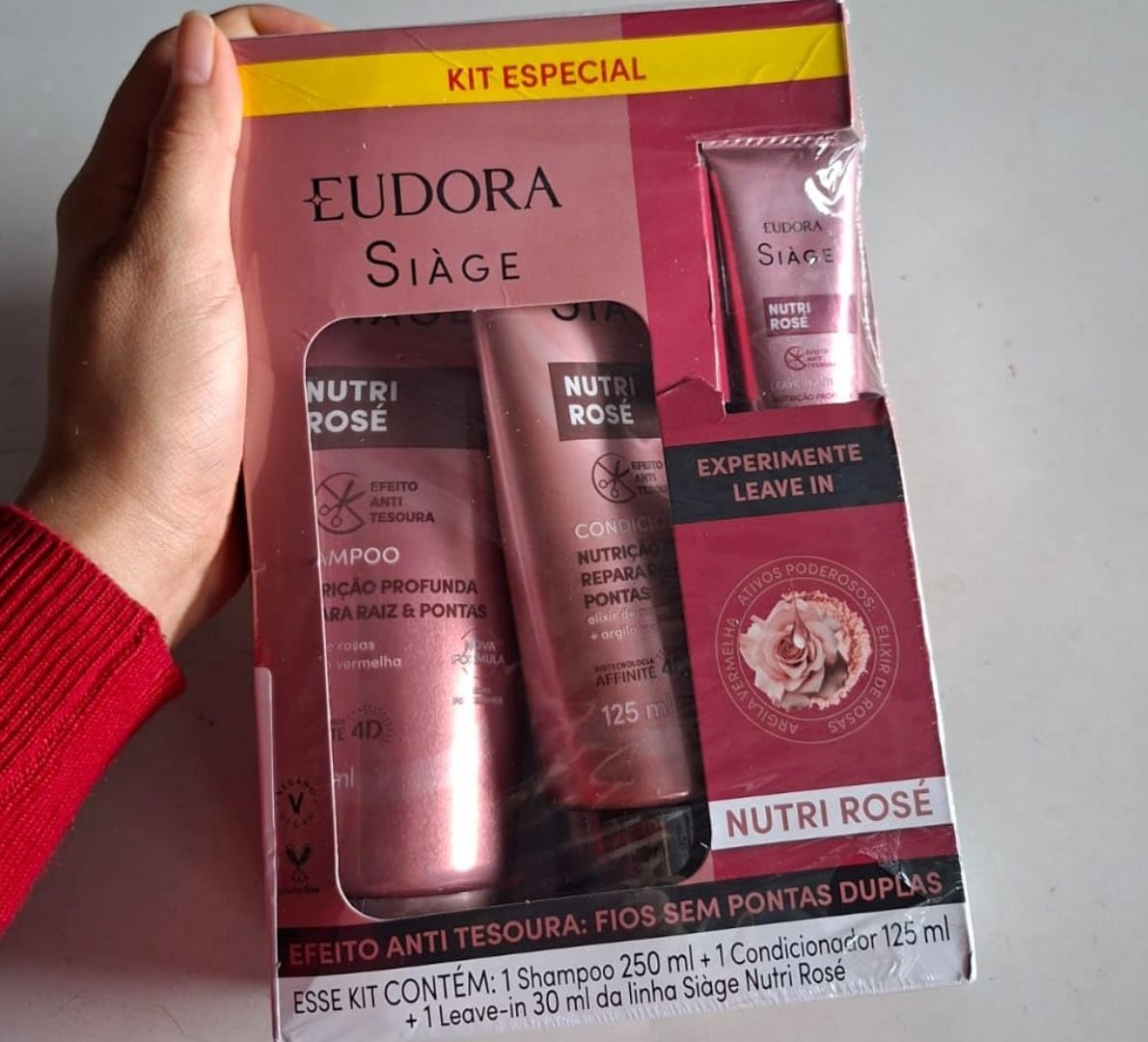 🧴 EUDORA SIAGE PROMOPACK NUTRI ROSE