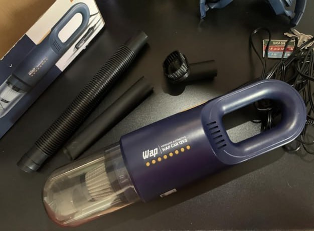 ✅ WAP Aspirador Automotivo Portátil 12V, Filto Hepa