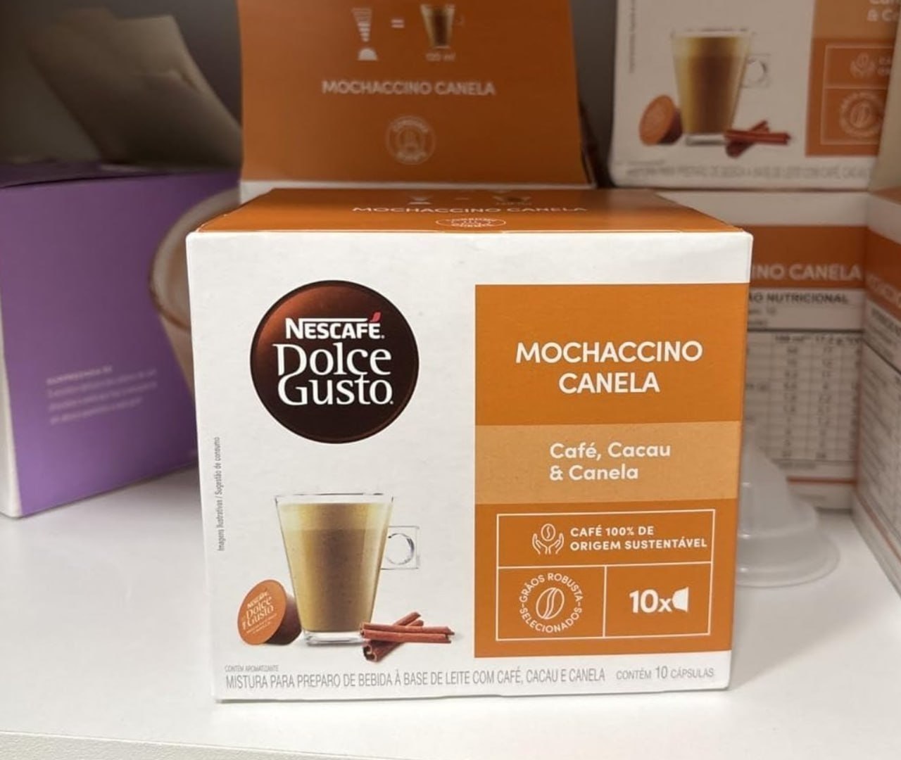 ☕️ Nescafé Dolce Gusto Mochaccino Canela 10 Cápsulas