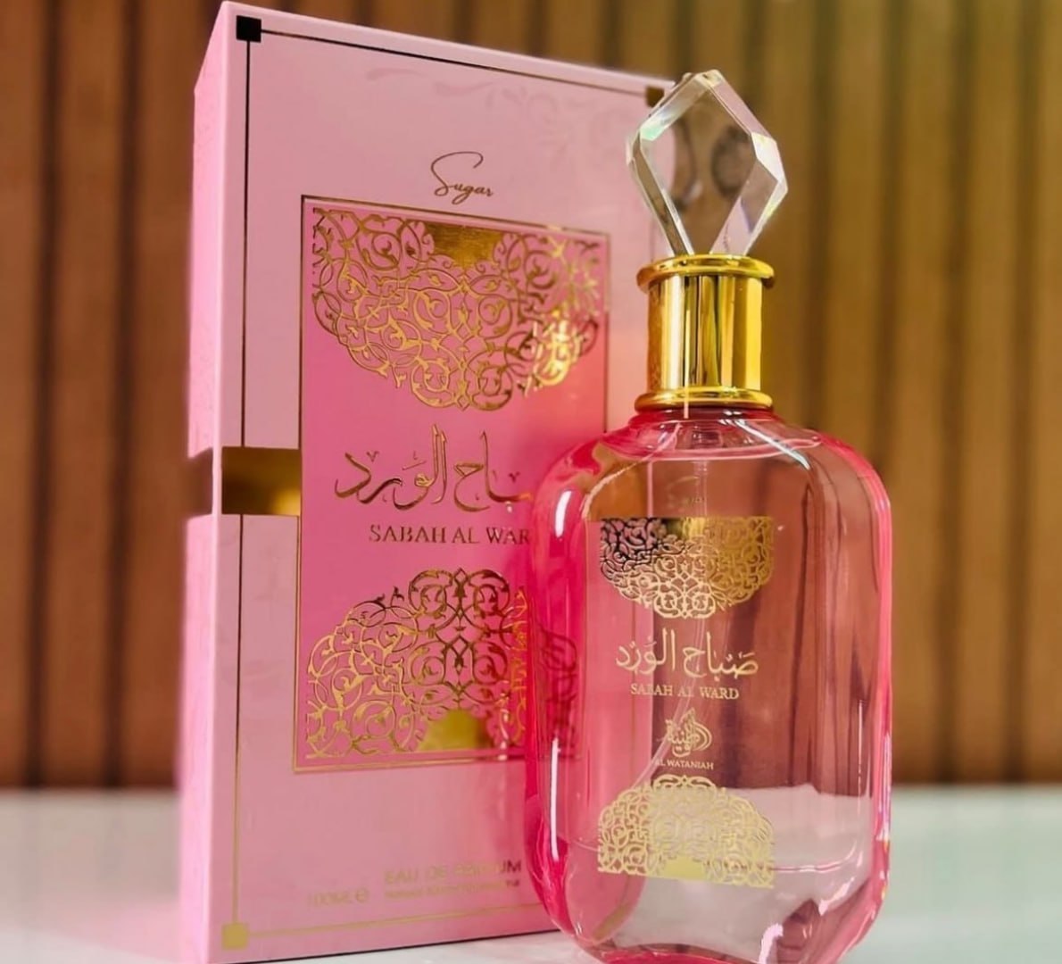 💨 Perfume Árabe Sabah Al Ward Sugar 100ml