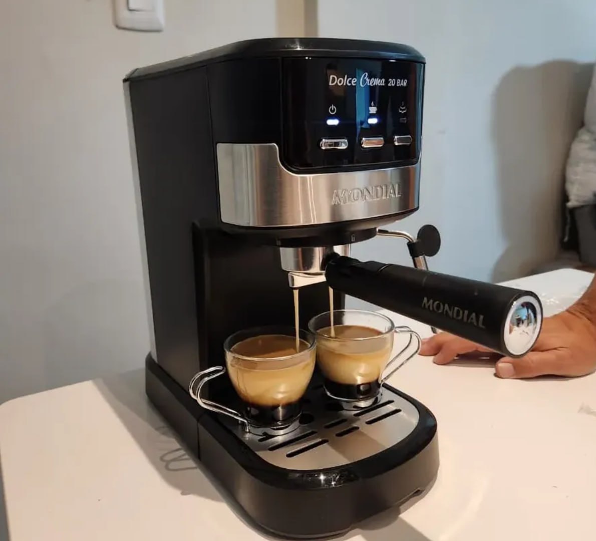 ☕️ Cafeteira Espresso Dolce Crema 20 Bar, 1200W, MONDIAL