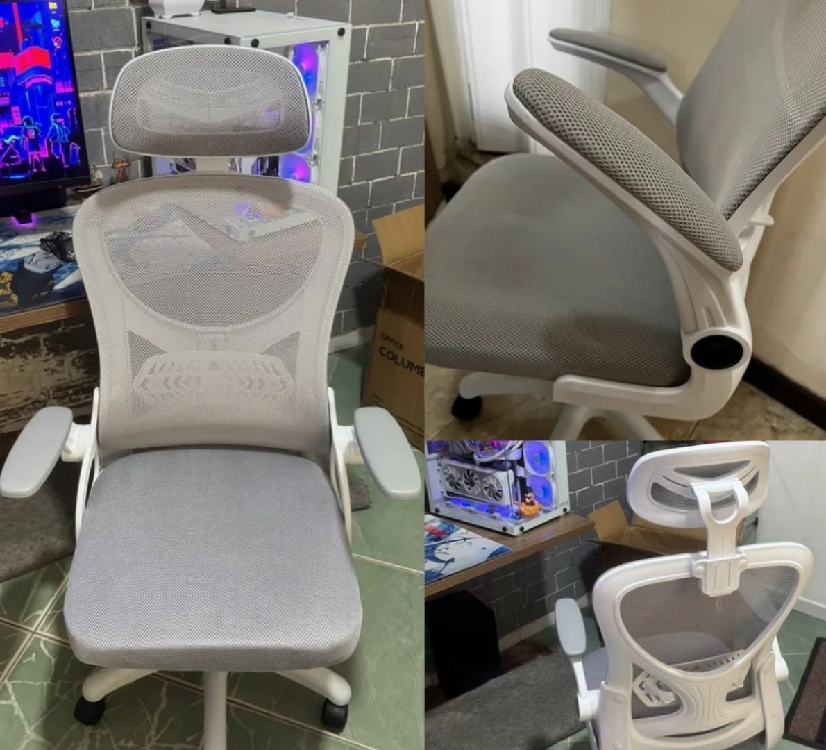 💺 Cadeira de Escritório Columbus Ergonômica Mesh