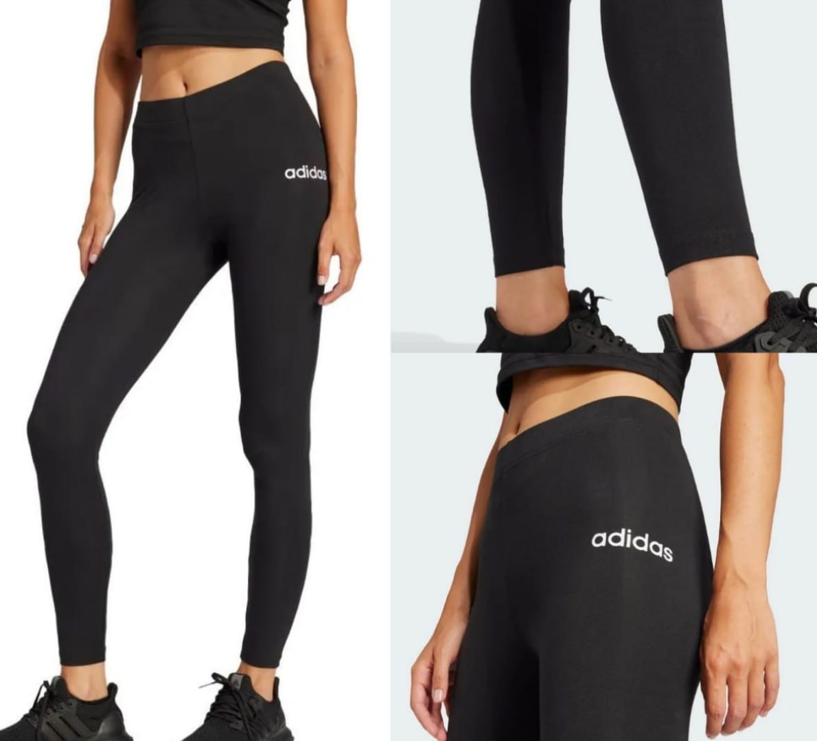 👖 Legging Algodão Essentials Linear Adidas