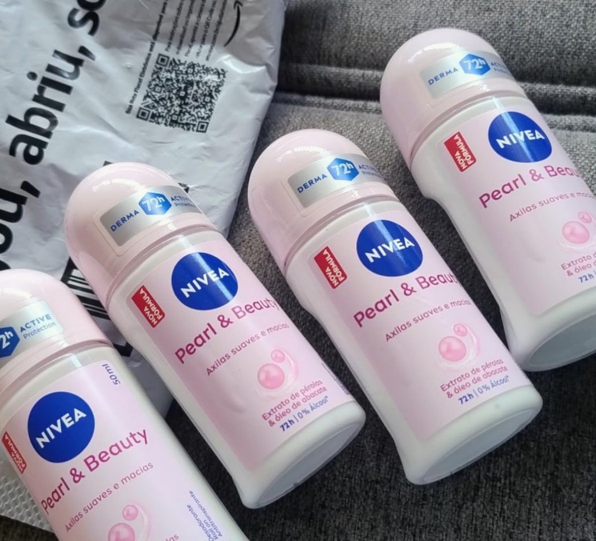 ✅ NIVEA Desodorante Antitranspirante Roll-on Pearl & Beauty 50ml