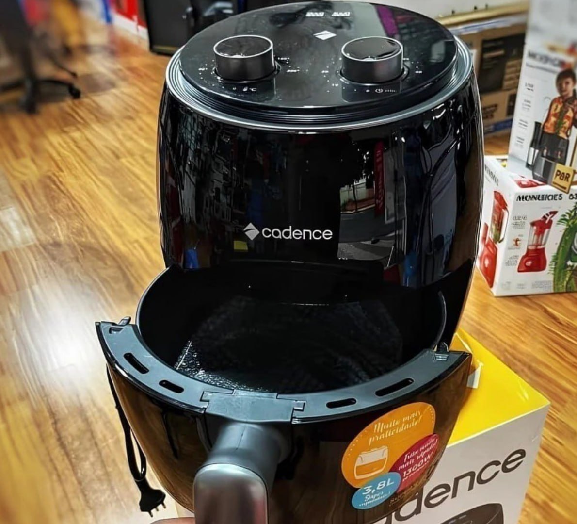 ♨️ Fritadeira Sem Óleo Cadence Super Cook Fryer 3,8L