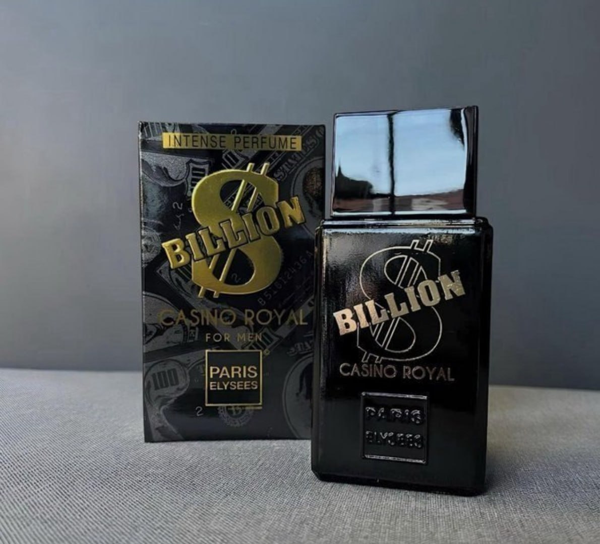 🌬 Perfume Billion Casino Royal Paris Elysees Masculino Intense 100ml