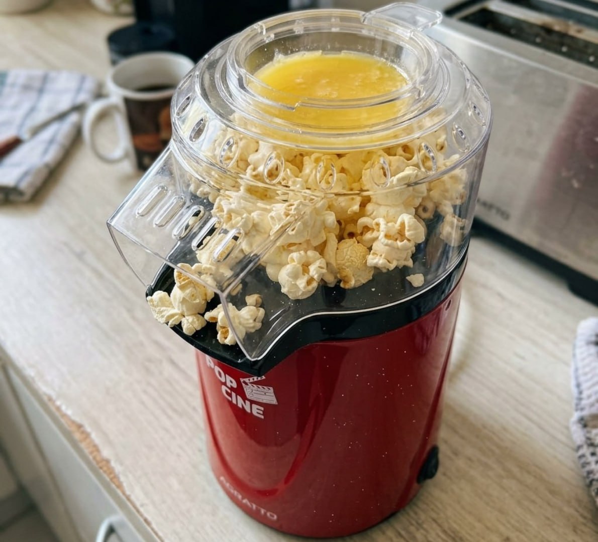 🍿 PIPOQUEIRA PO CINE C/ DOSADOR 1200W 127V AGRATTO
