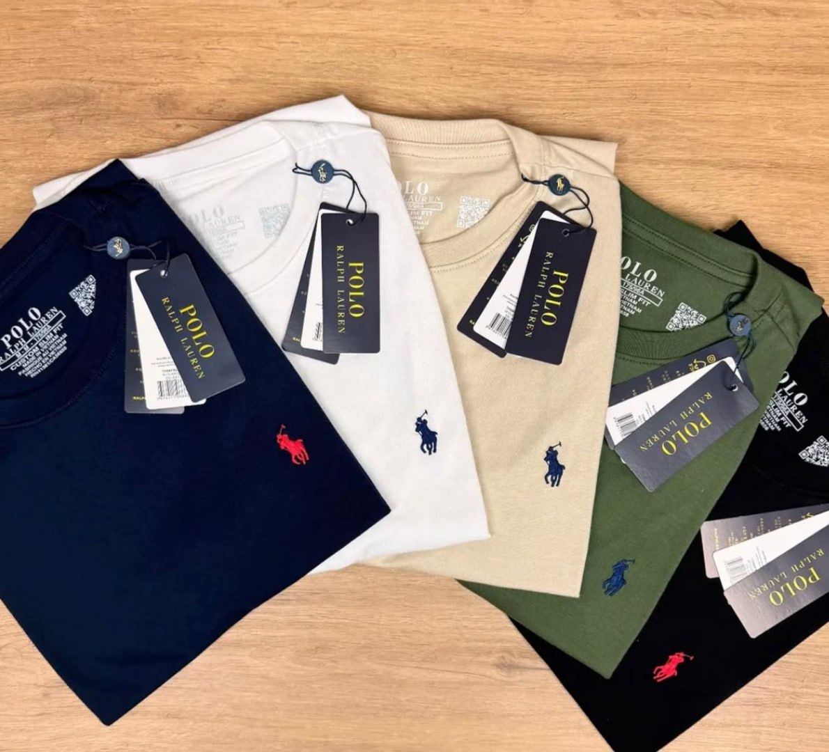 👕 Camiseta Ralph Lauren Slim Fit Algodão Premium