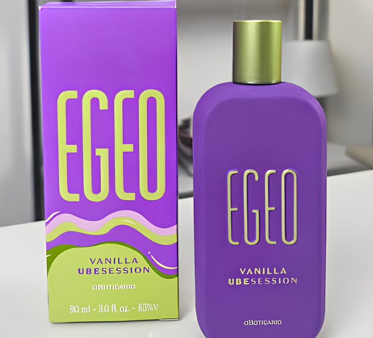 💨 Desodorante Colônia Egeo Vanilla Ubesession 90ml