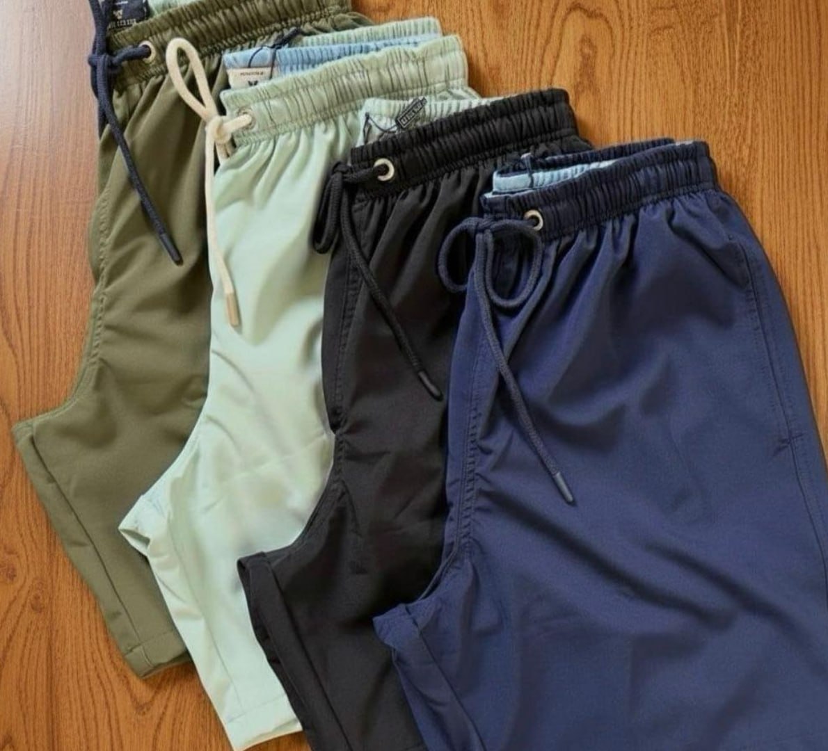 🩳 Kit 4 Shorts Tactel Masculino