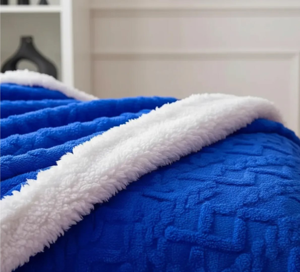🛏 Cobertor Manta De Casal Sherpa 2,00x1,80 (Várias cores)