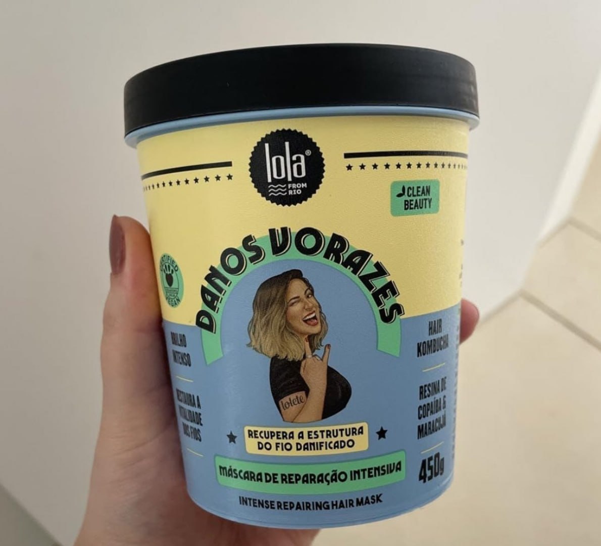 ✅ Danos Vorazes Máscara de Tratamento 450g - Lola Cosmetics