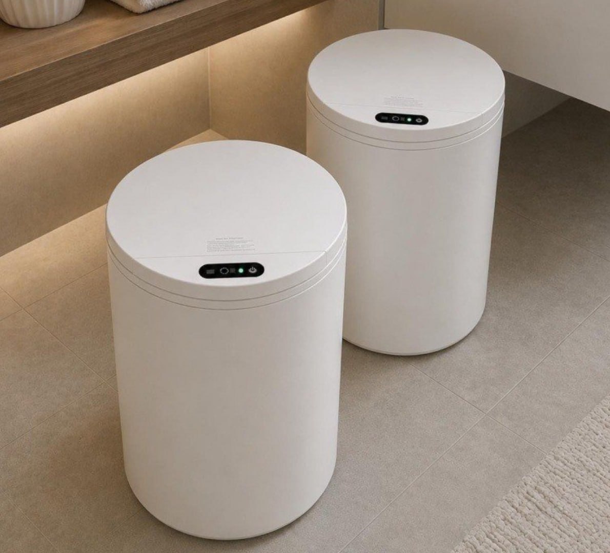 ✅ Lixeira Inteligente com Sensor 16L