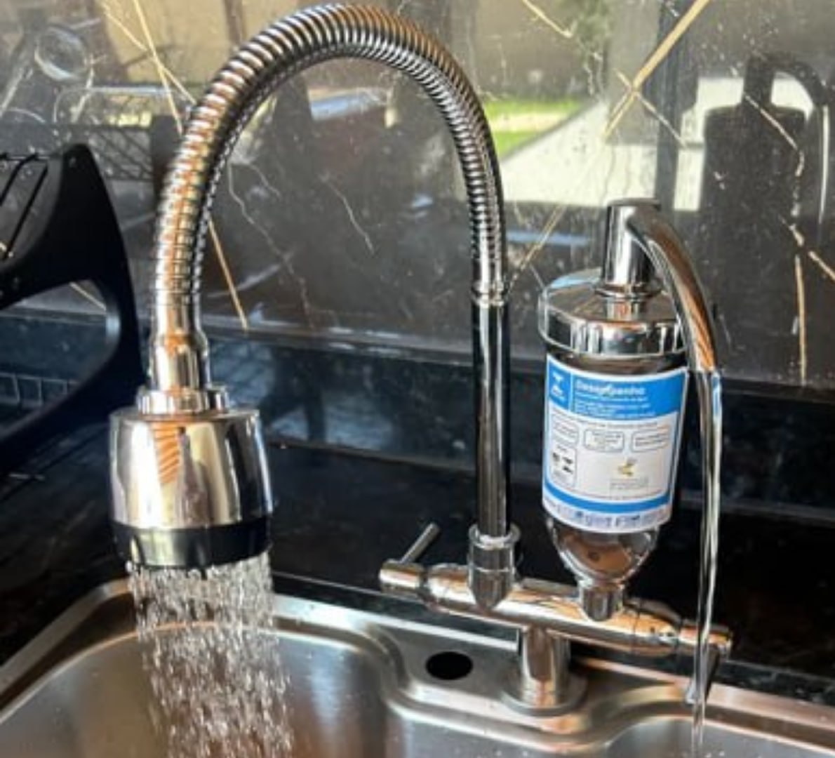 🚰 Torneira Abs Filtro Cozinha Bancada Gourmet 2168 C70 +2refil