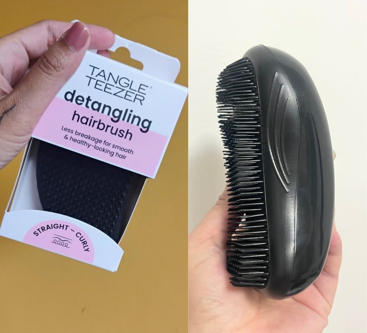 ✅ Escova de cabelo The Original Panther Black - Tangle Teezer