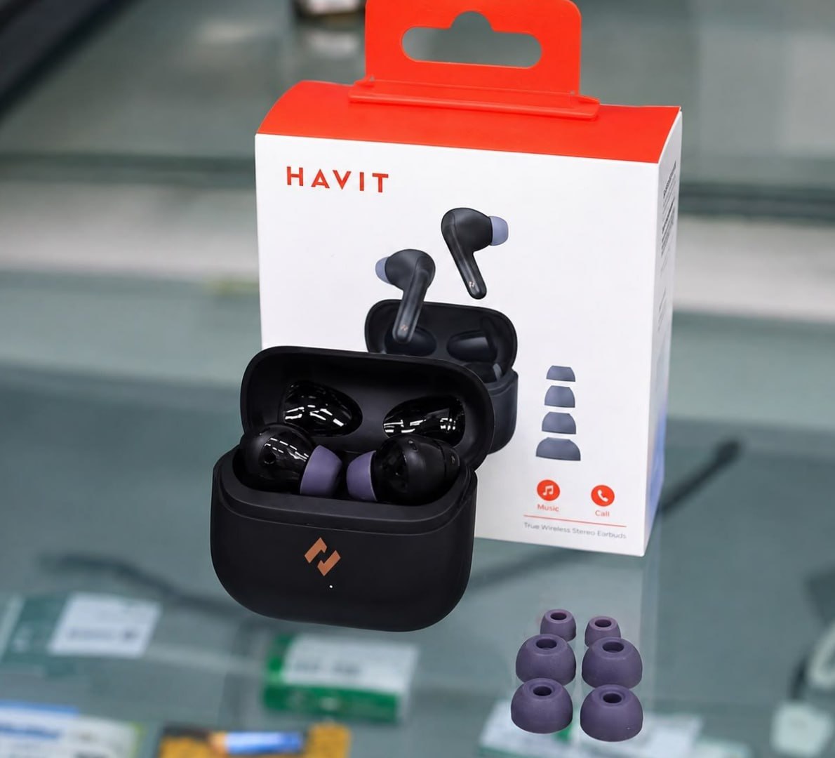 🎧 Fone de Ouvido sem Fio Havit ENC (2 cores)
