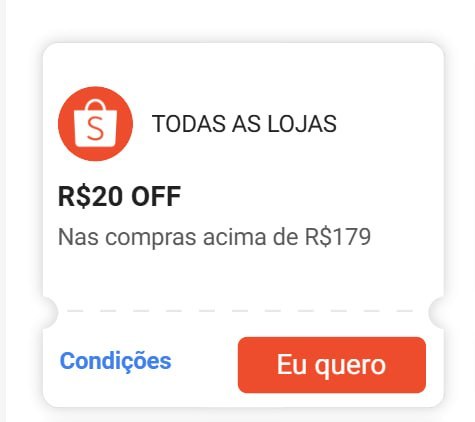 🚨 NOVO CUPOM SHOPEE 🚨