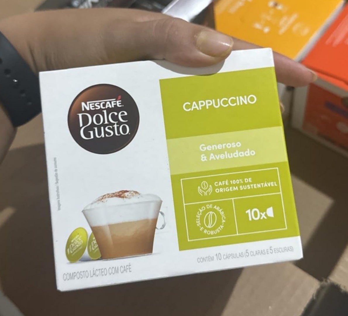 ☕️ NESCAFÉ DOLCE GUSTO Cápsula Cappuccino 10 Cápsulas