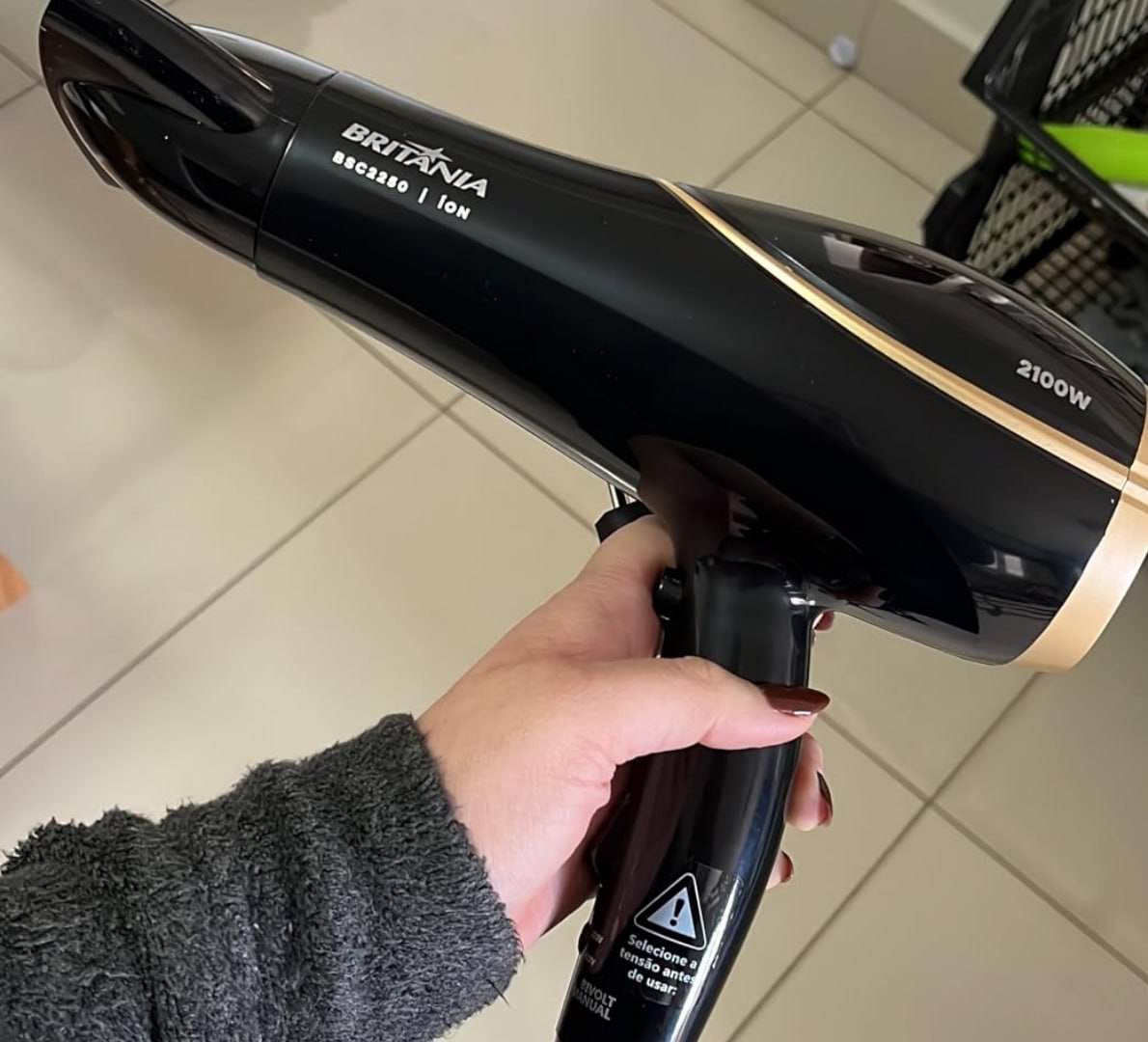 ✅ Secador de Cabelo Britânia Bivolt 2100W BSC2250