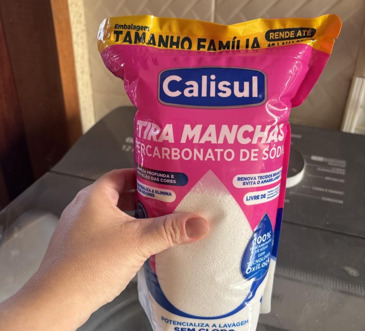 ✅ Percarbonato de Sódio 1kg 100% Puro - Calisul