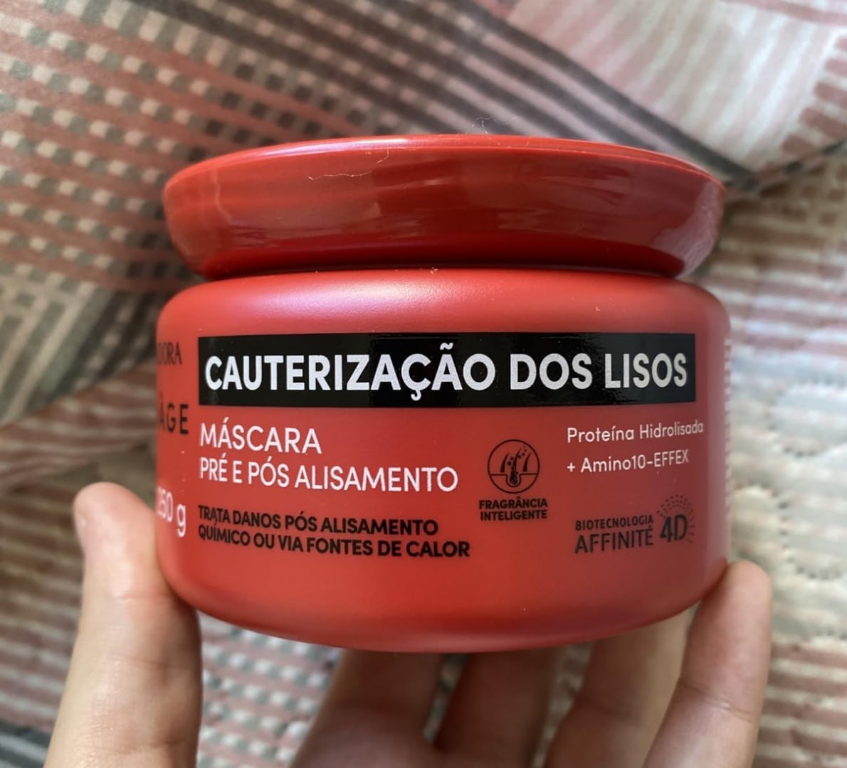 ✅ Eudora Siàge Cauterização dos Lisos Máscara Capilar 250g