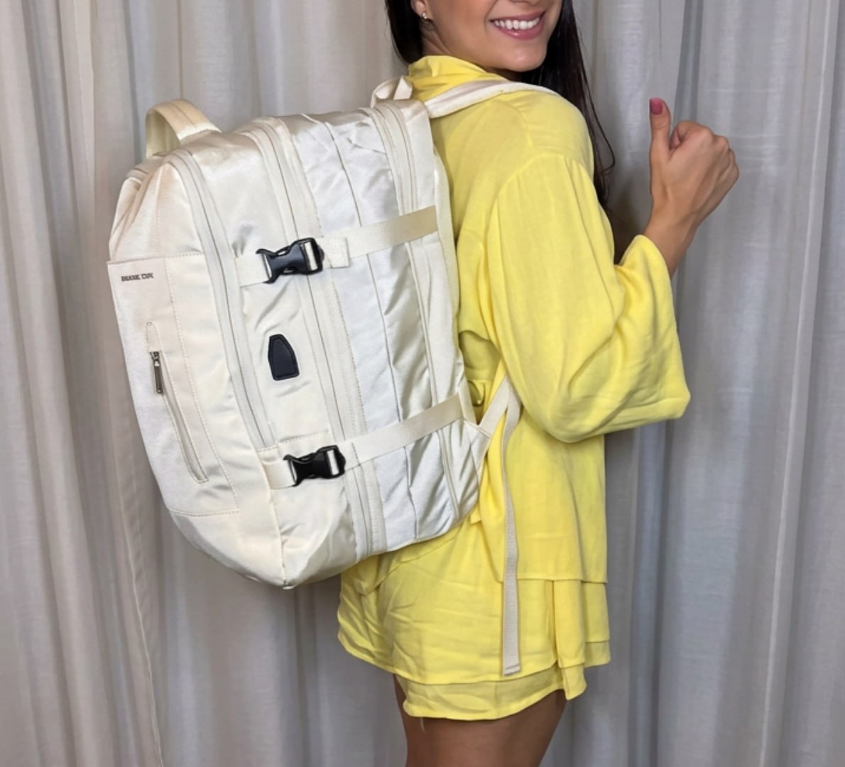 🎒 Mochila de Viagem Expansivel com espaço para Notebook