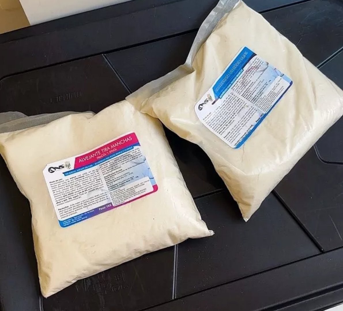 ✅ Tira Manchas Alvejante 1kg + Percarbonato de Sódio 1kg