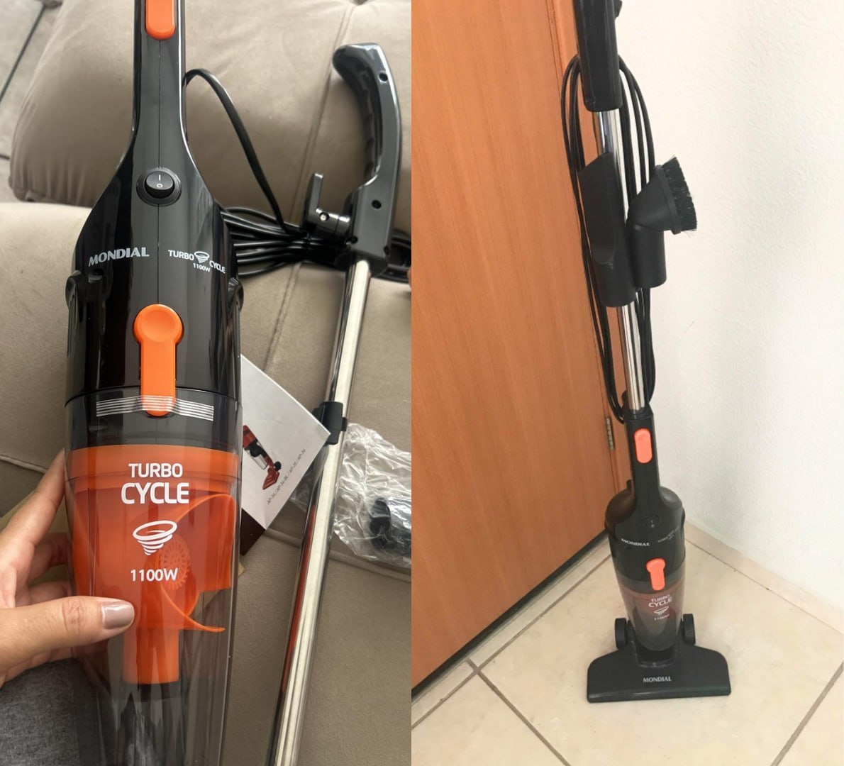 ✅ Aspirador de Pó Turbo Cycle, Mondial, 1100W - AP-35