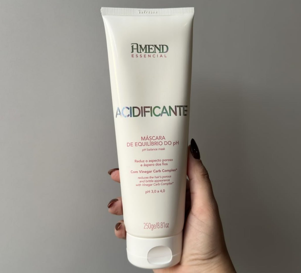 🧴 Máscara de Equlíbrio Amend Essencial Acidificante Ph 250g