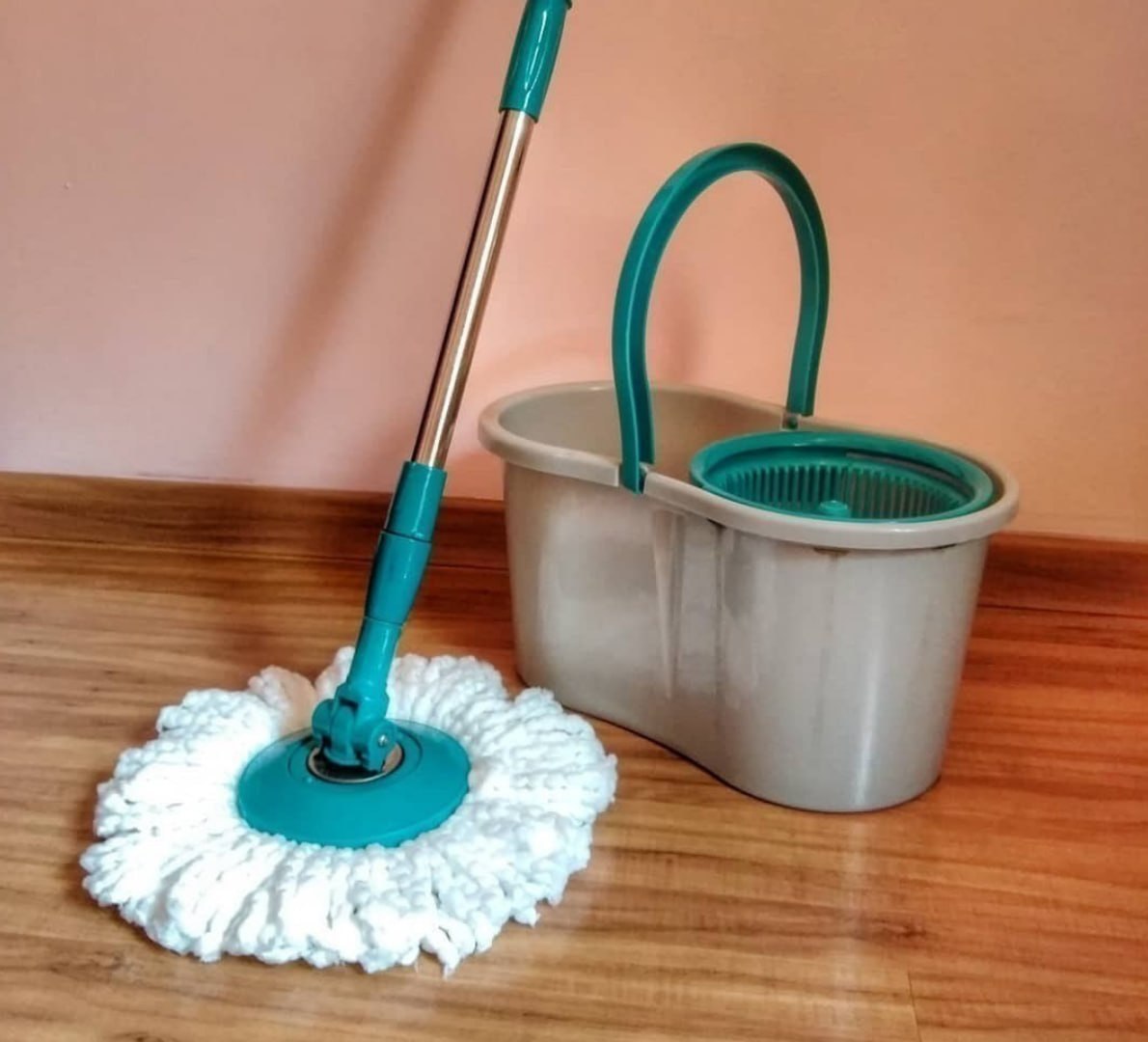 ✅ Flash Limp - Mop Giratório Fit, Balde 8 litros